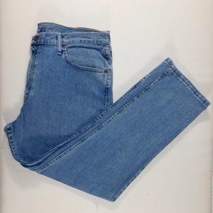 Wrangler Men's Blue Jeans Relaxed Fit Size 36 x 29